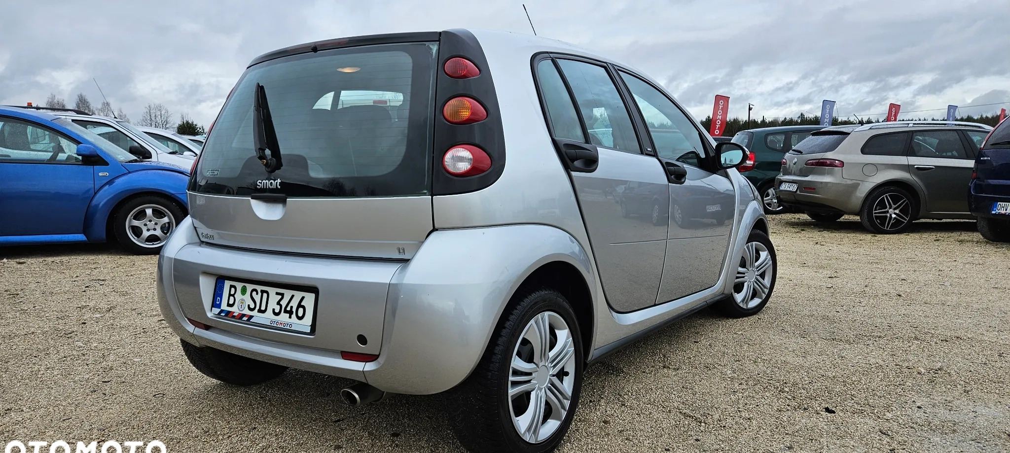 Smart Forfour cena 8900 przebieg: 159600, rok produkcji 2004 z Białobrzegi małe 172